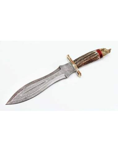 Cuchillo de acero Damasco LUPUS-25DAM.C.