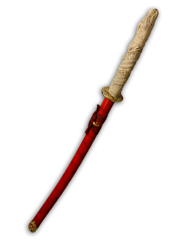Katana Connor MacLeod (Red) - Swords - Medieval Weapons