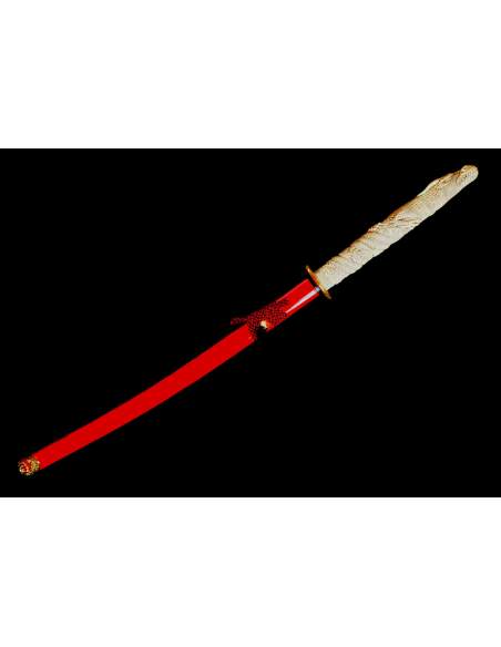 Katana Connor MacLeod (Red) - Swords - Medieval Weapons