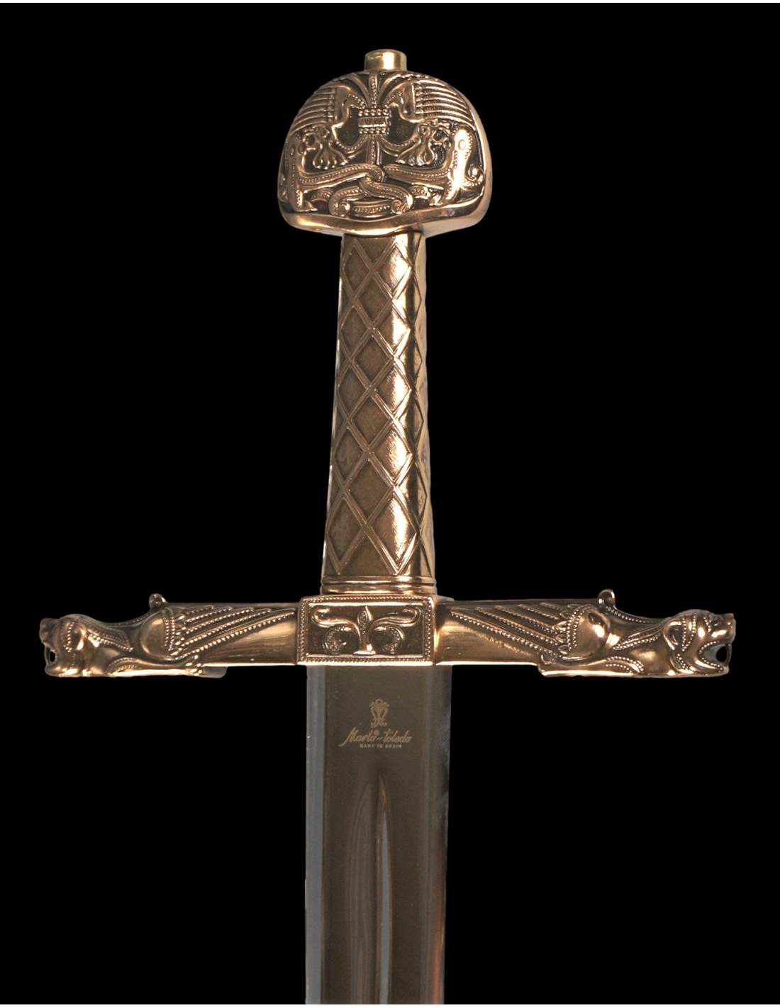 41" Medieval The Sword of Charlemagne Replica with Plaque Brand New 