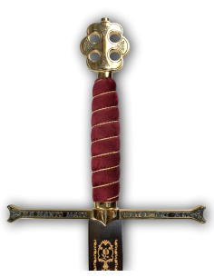 Espadas Vikingas : Espada Vikinga con Guarnición de Latón