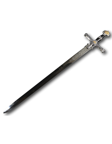 King Salomon Sword (Silver/Gold) - Swords - Medieval Weapons