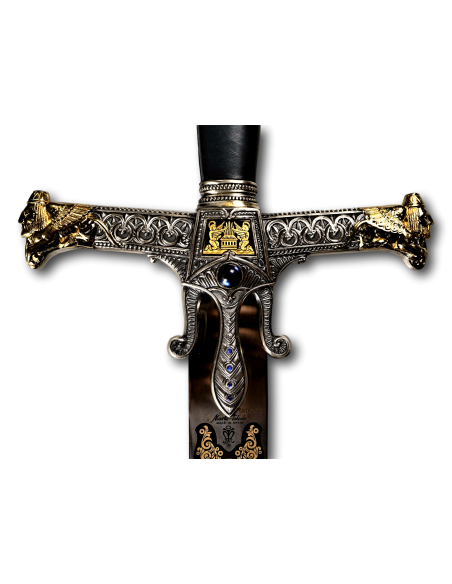 Espada de rey Salomón_detalle cruz