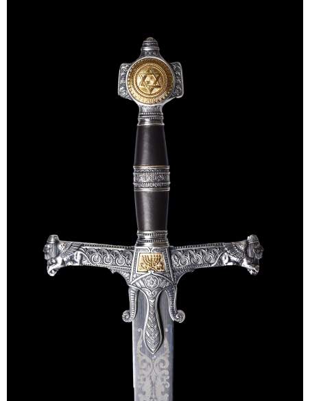 King Salomon Sword (Silver/Gold) - Swords - Medieval Weapons