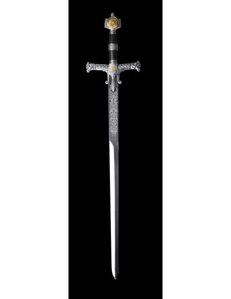 King Salomon Sword (Silver/Gold) - Swords - Medieval Weapons