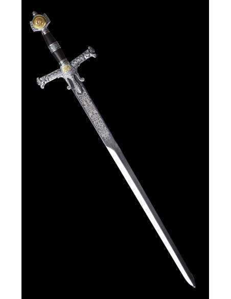 King Salomon Sword (Silver/Gold) - Swords - Medieval Weapons