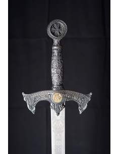 Templar Cadet Sword (Silver) - Swords - Medieval Weapons