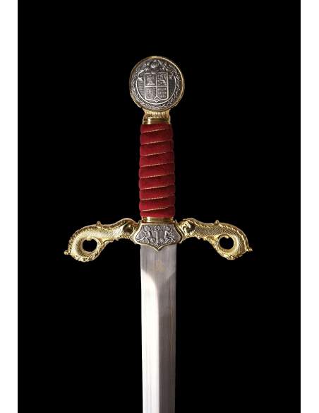 Espada Cristóbal Colón (Oro) - Espadas - Armas Medievales
