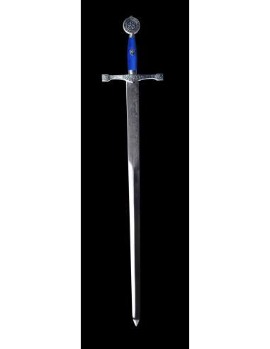 Excalibur Sword (Silver Deep Etching) - Swords - Medieval Weapons