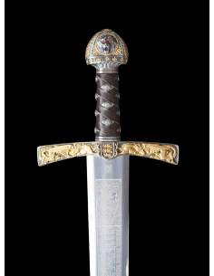 Richard LionHeart Sword (Silver/Gold) - Swords - Medieval Weapons