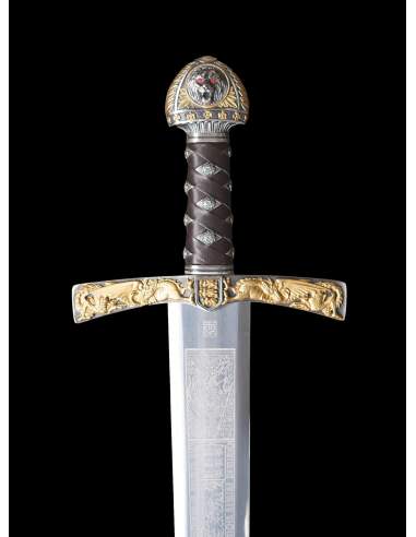 Richard LionHeart Sword (Silver/Gold)