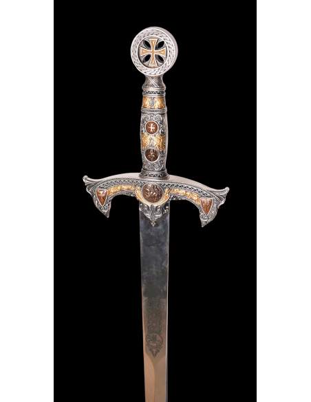 Sword Templars (Silver D.Gold) - Swords - Medieval Weapons
