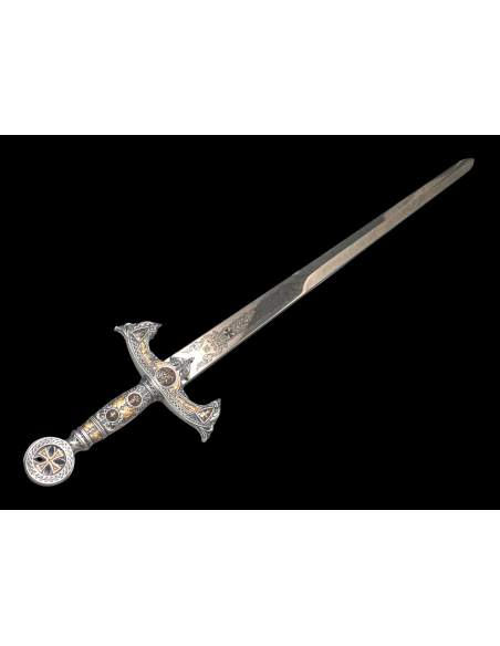 Sword Templars (Silver D.Gold) - Swords - Medieval Weapons