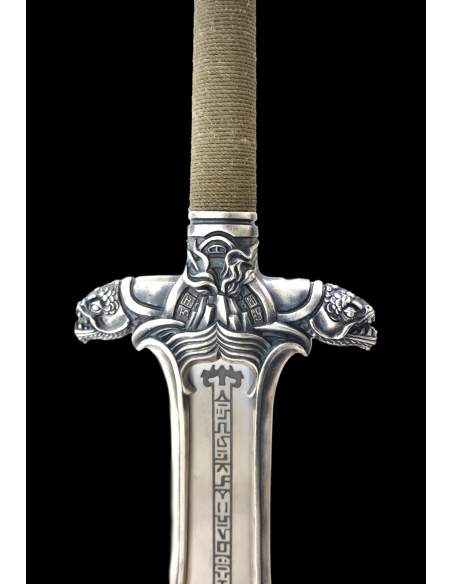 Conan Atlantean Sword (Silver) - Swords - Medieval Weapons