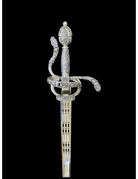 Espada Felipe II (Plata) - Espadas - Armas Medievales