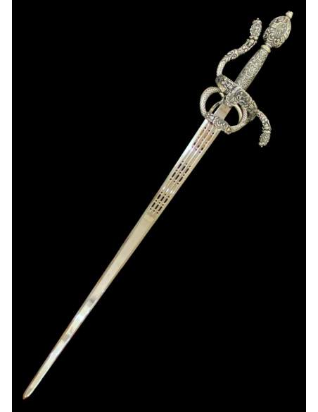 Espada Felipe II (Plata) - Espadas - Armas Medievales