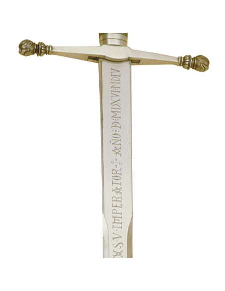 Espada Cad. Carlos V (Plata)
