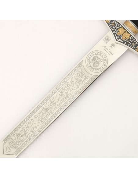 Excalibur Sword (Silver Dec. Gold)