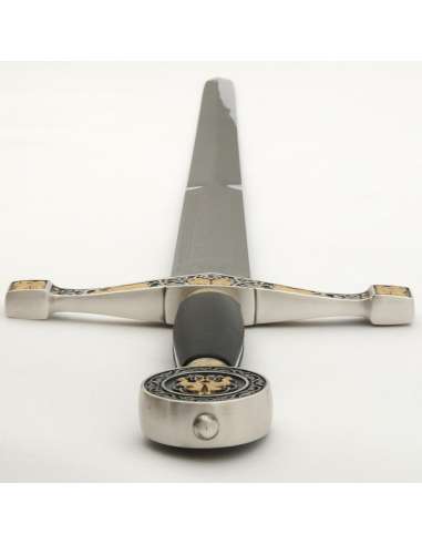 Espada Excálibur (Plata Dec.Oro)