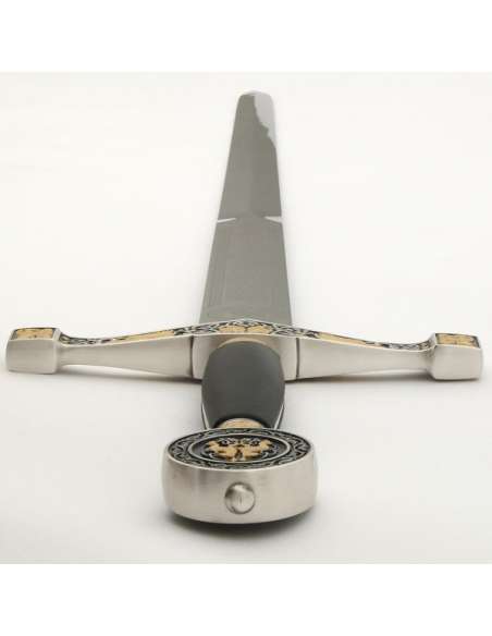 Excalibur Sword (Silver Dec. Gold)