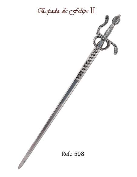 Espada Felipe II (Plata)