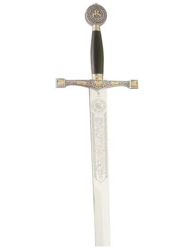 Excalibur Sword (Silver Dec. Gold)