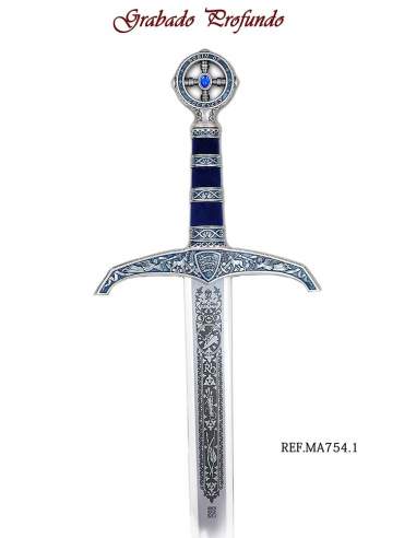 Robin Hood Sword (Silver Deep Etching)
