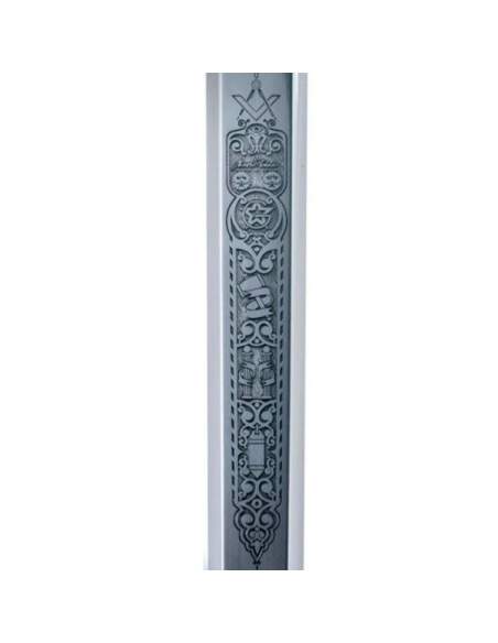 Masonic Sword (Gold Deep Etching)