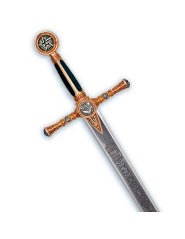 Masonic Sword (Gold Deep Etching)