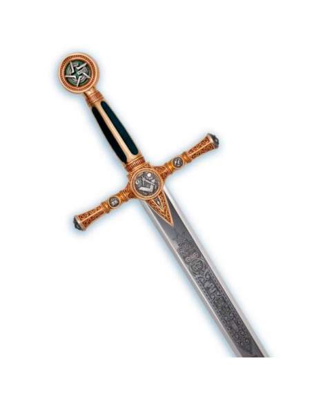 Masonic Sword (Gold Deep Etching)
