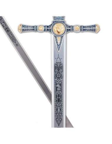Masonic Sword (Silver Deep Etching)