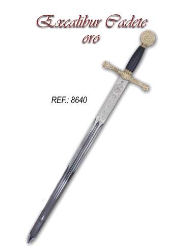 Excalibur Sword (Gold Finish)