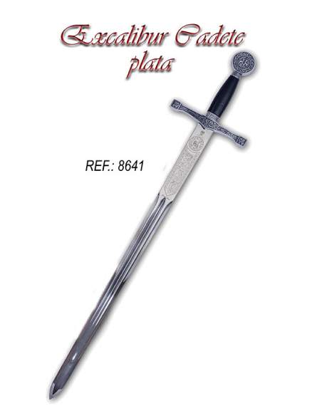 Espada Cadete Excálibur (Plata)
