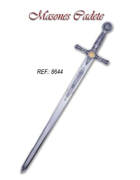 Espada Cadete Masónica (Plata)