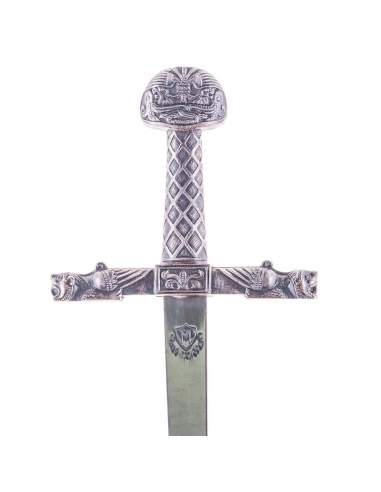 Abrecartas Carlomagno (Plata)