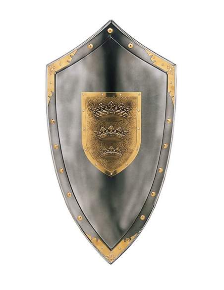 King Arthur Shield Three Crowns
