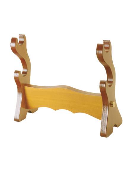 Table Rack 2 Pieces Light Wood