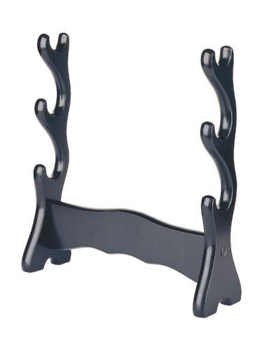 Table Rack 3 Pieces Black Finished
