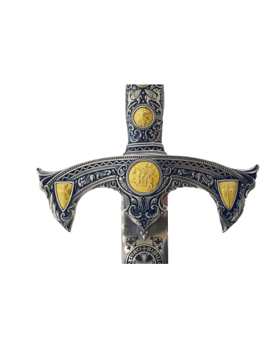 Espada medieval / templaria personalizada #Terressens