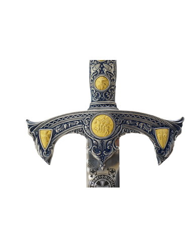 Templar Sword (Silver) - Swords - Medieval Weapons