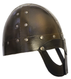 CASCO VIKINGO VENDEL CUERO