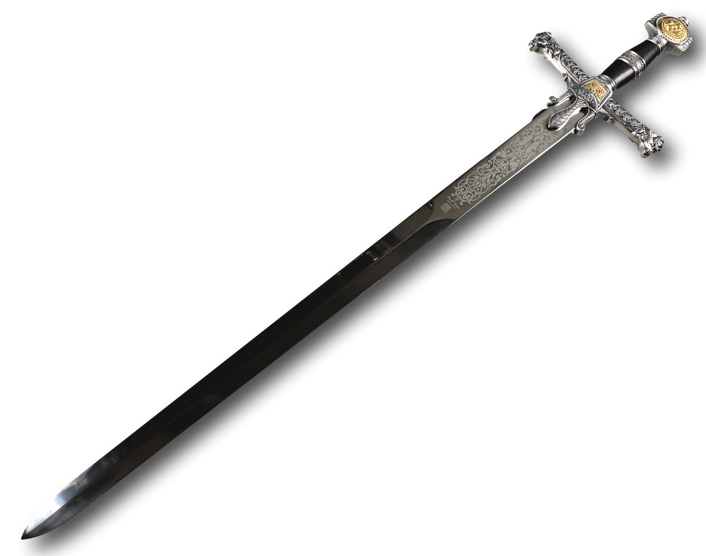 Espada Rey Salomón (Pl/Oro)