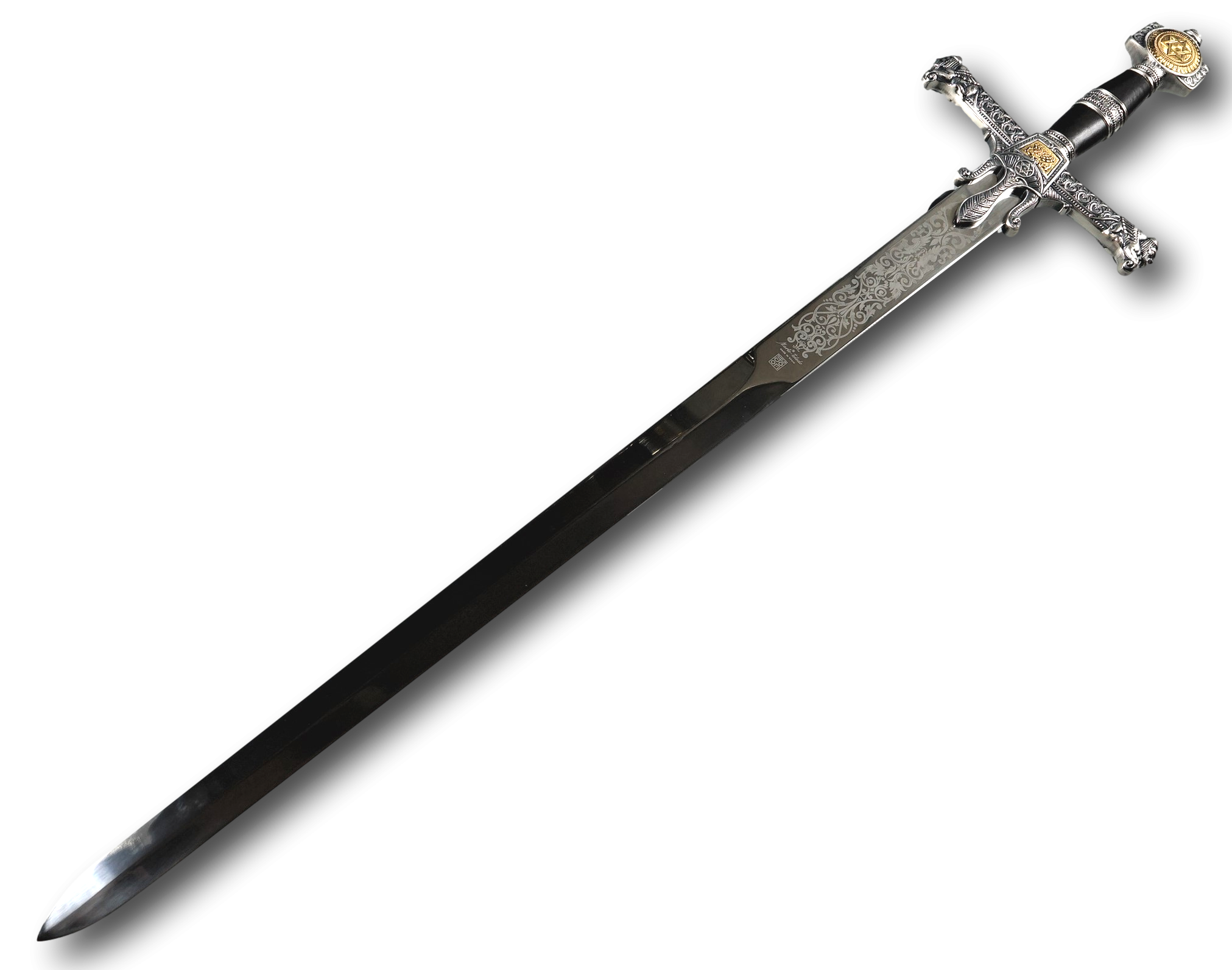 Espada Rey Salomón (Pl/Oro)