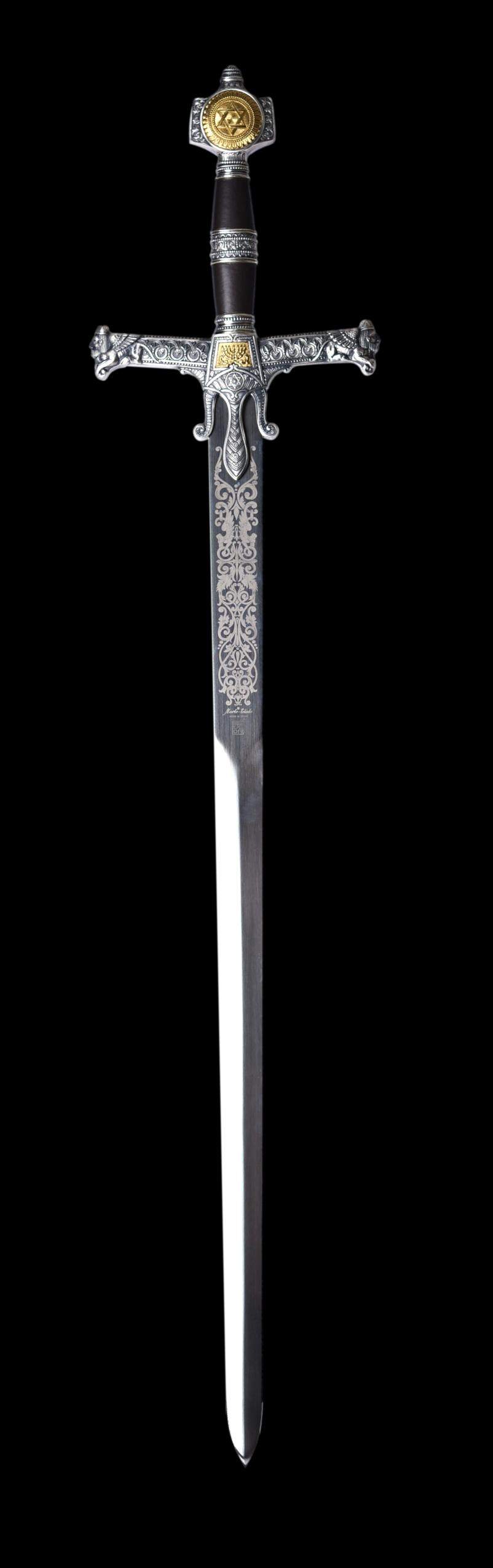 Espada Rey Salomón (Pl/Oro)