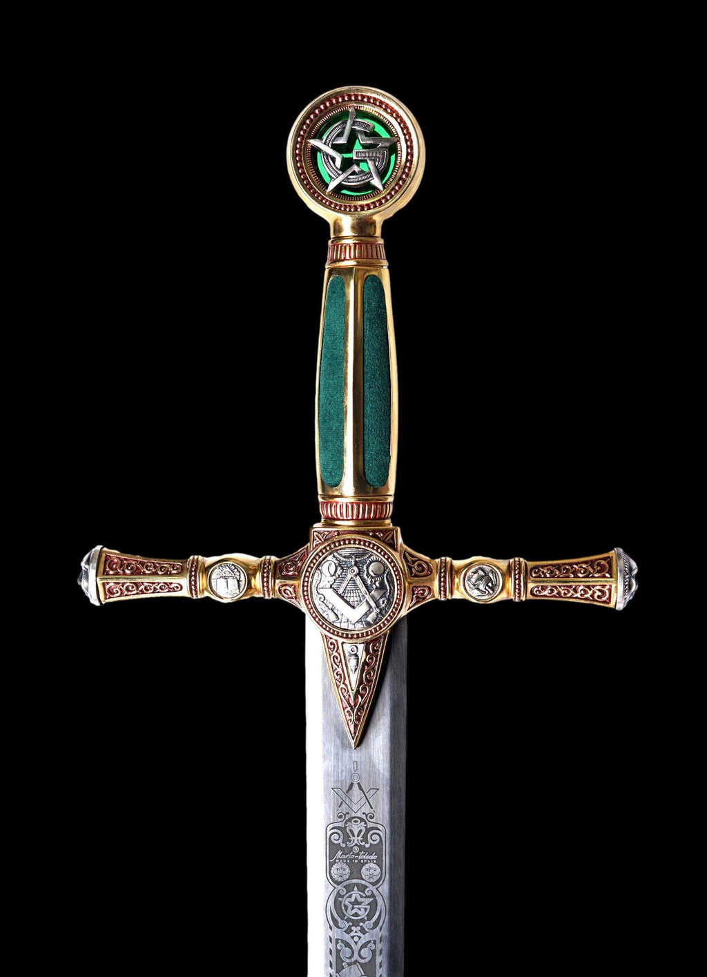 Espada Masónica (Oro Grab.Prof.)
