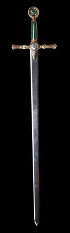 Espada Masónica (Oro Grab.Prof.)