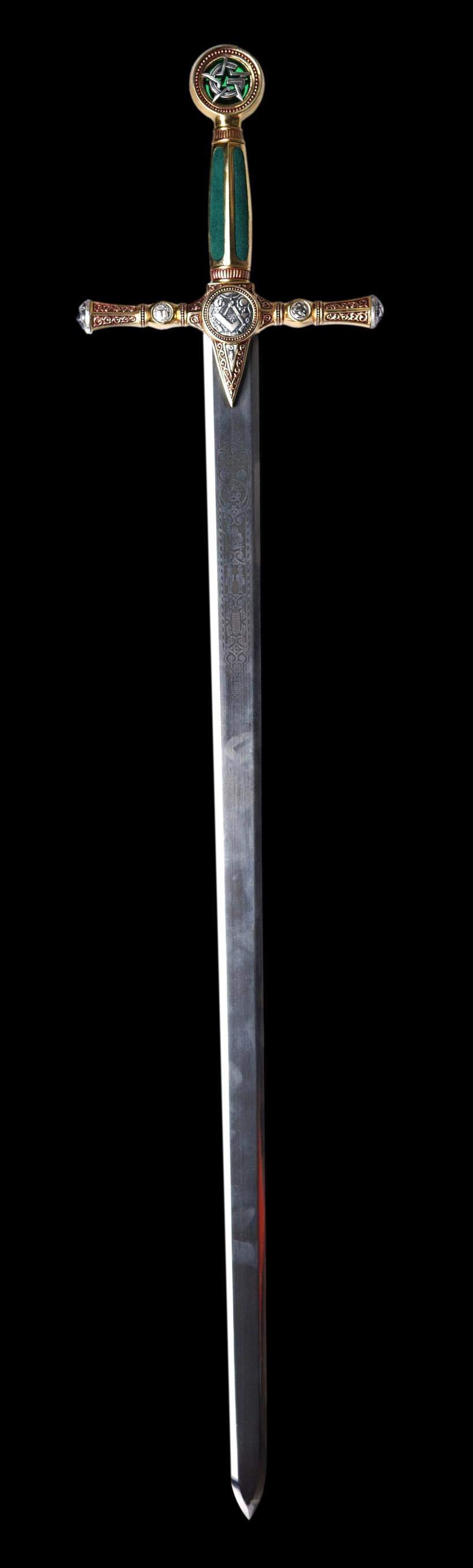 Espada Masónica (Oro Grab.Prof.)