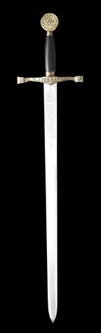 Espada Cadete Excálibur (Oro)