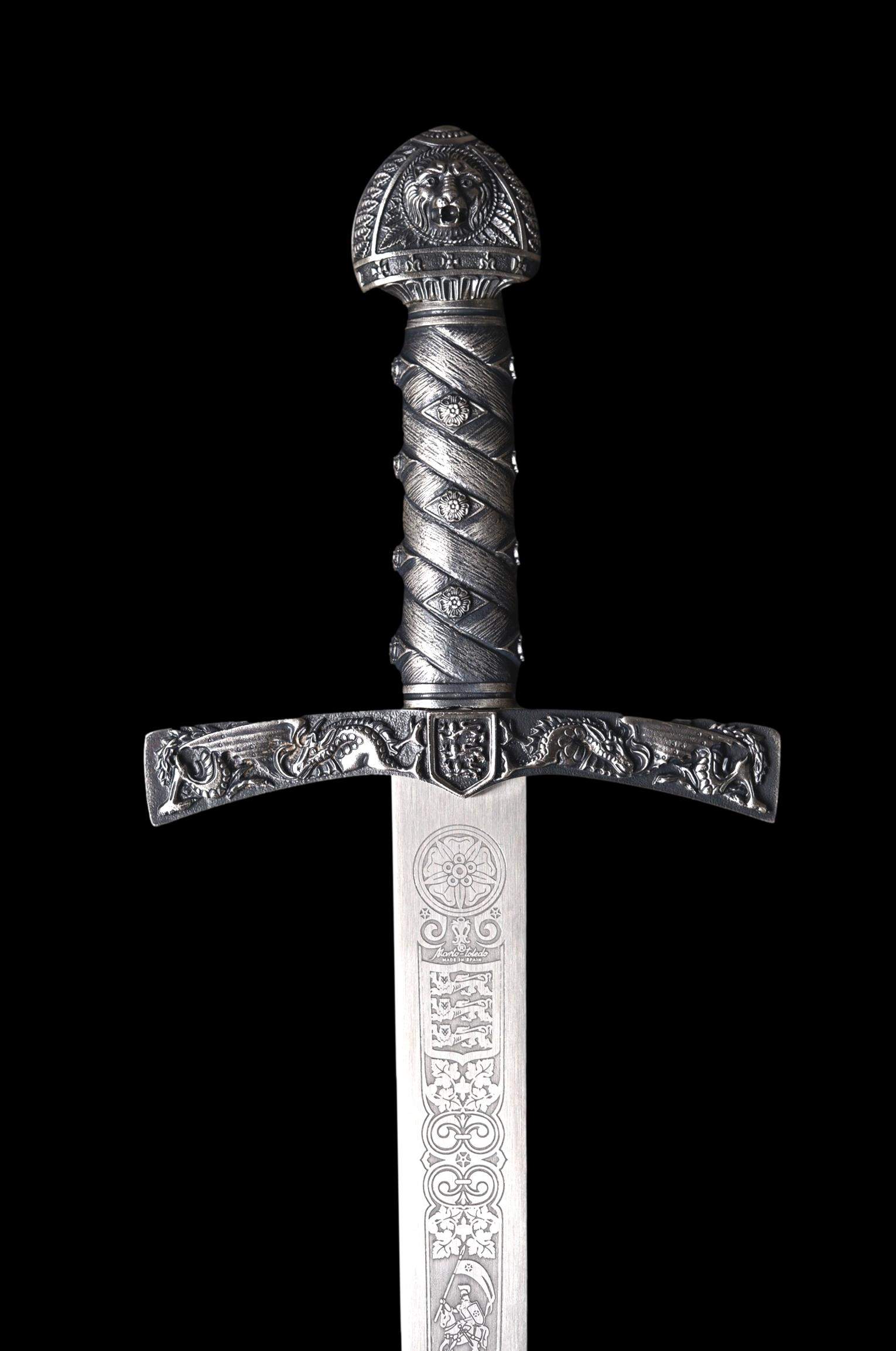 Espada Cadete Ricardo Corazón de León (Plata)