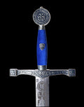 Espada Excálibur (Plata Grab.Prof. Azul)